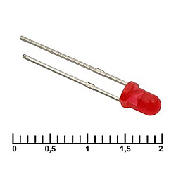 3 MM RED 30 MCD   20