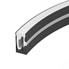 Силиконовый профиль WPH-FLEX-0612-SIDE-S8-5m BLACK 045782