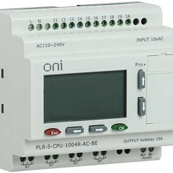 Логическое реле PLR-S. CPU1004(R) 220В AC с экраном нМ PLR-S-CPU-1004R-AC-BE