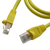 Патчкорд RJ45 1м желтый