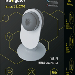 Видеокамера 14 547 Smart Home NSH-CAM-02-IP20-WiFi 130град. IP20 FHD 14547