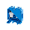 Клемма проходная 16 кв.мм винтовая OptiClip CTS-16-I-BU-76A-(0,2-16)-синий 289780