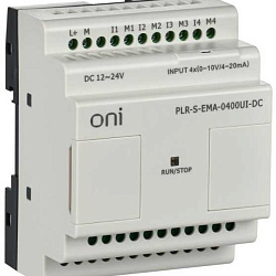 Логическое реле PLR-S. 4AI U/I PLR-S-EMA-0400UI-DC