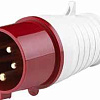 Вилка переносная 025 32А 3P+PE+N 380В IP44 ВП-102 26006DEK