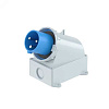 Вилка настенная IP67 63А 2P+E 250В DIS245M6393
